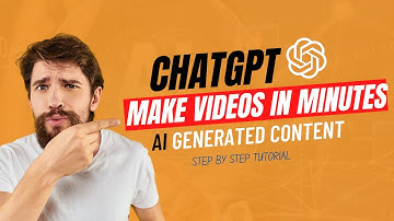 ChatGPT - Using ChatGPT-3 to Make YouTube Videos in Minutes (FULL GUIDE)