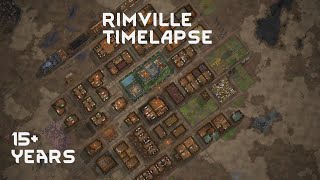 [60FPS] Rimville - Wild West On The Rim! | Rimworld 1.3 Timelapse