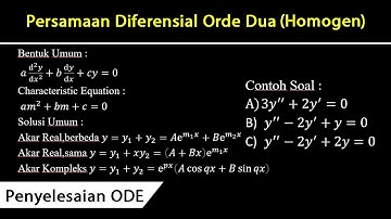Persamaan Diferensial Orde Dua Homogen