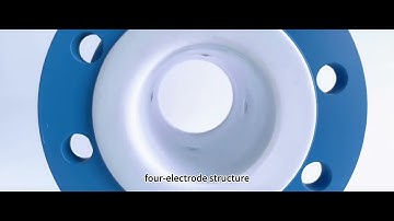 Liquid Electromagnetic Water Flow Meter Magnetic Split Type Remote Display Flowmeter