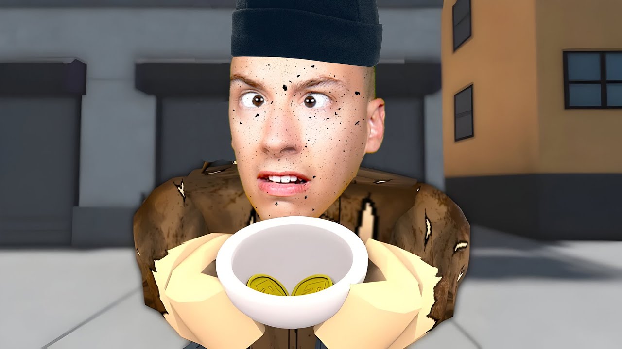 DEVENIR LE PLUS RICHE EN ÉTANT SDF DANS ROBLOX !!