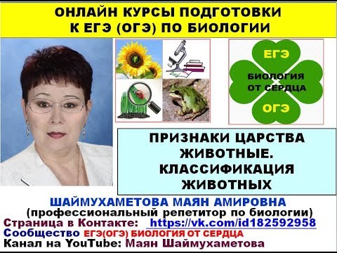 ПРИЗНАКИ ЦАРСТВА ЖИВОТНЫЕ. КЛАССИФИКАЦИЯ ЖИВОТНЫХ