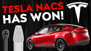Tesla Just WON | Tesla NACS EV Charging vs CCS Charging