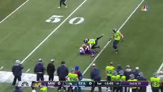 Vikings Tear SeaHawks Defense (Must See) For Easy Touchdown #NFL Highlights #Seattle #Minnesota