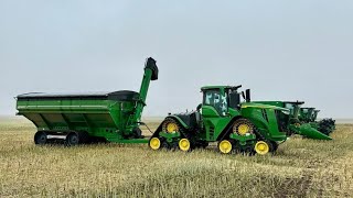 Canola Harvest 2023 ll All John Deere Combines  Harvester