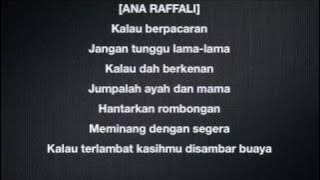 Kalau Berpacaran [ORIGINAL LIRIK DI SKRIN] -- Sohaimi Mior Hassan, Ana Raffali & Altimet HQ audio