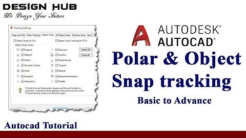 Object sanp and polar tracking on