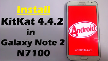 How to install KitKat 4.4.2 on Galaxy Note 2 N7100 [OMNI ROM]
