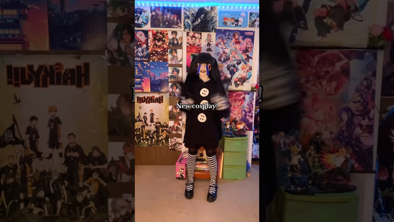 I pretty much already had everything 4 the cosplay except for the socks! #puppetcosplay #fnafcosplay