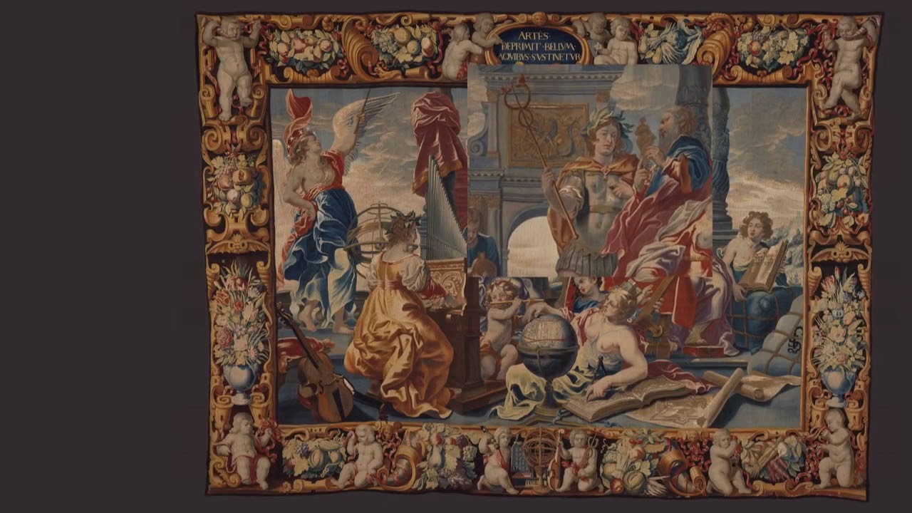 Wandtapijt 'De 7 Vrije Kunsten', een echt topstuk van Musea Brugge