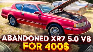 I won this 1988 Mercury Cougar XR7 V8 for $400 - It Ran Over Me *Not Clickbait!*
