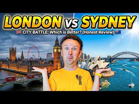 LONDON vs SYDNEY: Which City is Best to Travel To?
