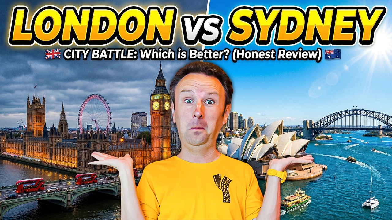 LONDON vs SYDNEY: Which City is Best to Travel To?