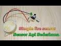 How to make fire sensor using photodiode