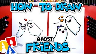 How To Draw Ghost Friends