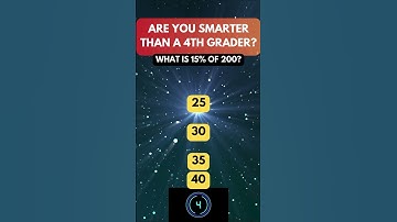 Maths question: Are you smarter than 4th grader? #trivia #knowledge #quiz