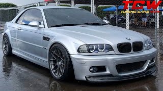 Grey BMW e46 M3 Static on BBS RC Rims Tuning Build