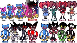 FNF comparison Battle Poppy Playtime Huggy Wuggy COMPLETE EDITION