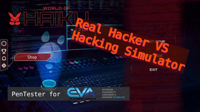 Real Hacker Plays hacking simulator! 