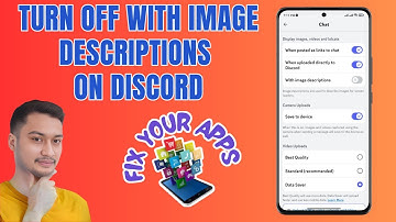 How to Turn Off With Image Descriptions on Discord