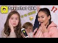 SNAPCHAT Q&A - SIBLINGS, RELIGION, LIFE GOALS | Maryam Maquillage