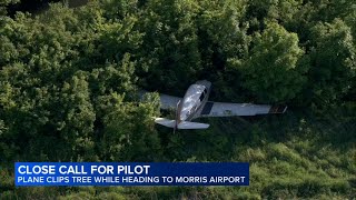 Small plane makes emergency landing in Morris, appears to crash into trees Wealth