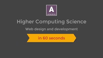 Higher Computing Science: Horizontal navigation bars with CSS