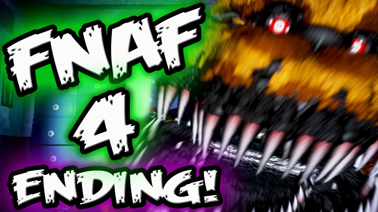 THE BITE OF 87!!! Five Nights At Freddy's 4 Gameplay - FNAF 4