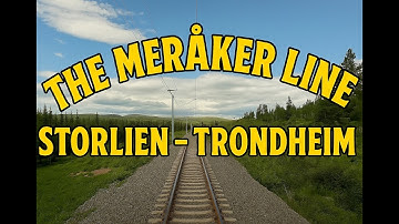 Train 1302 Storlien (Sweden) - Trondheim (July 2. 2025)