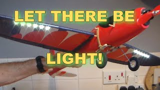 Heres how to give your model a new look with some LED lights. Great for night flying!
LED strip, heres how to fit it. Heres how to give your model a new look with some LED lights. Great for night flying!
