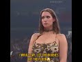 Stephanie Mcmahon & Chris Jerico WWE Non PG Moment