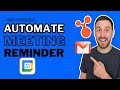 Never Miss a Meeting Again! n8n + Google Calendar Automation Setup