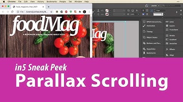 Parallax Background Scrolling - in5 v3.7 Sneak Peeks