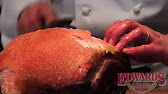 How to cook a virginia ham - YouTube