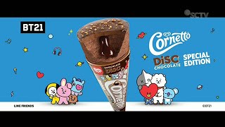 Wall's Cornetto Disc Choco • BT21 Special Edition • 2022 Edition TVC • 15s Indonesian Commercial