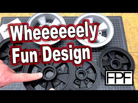 3D Printed Wheel Prototype: CNC next?