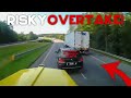 American truck drivers dash cameras  truck brake burnout truck forcing car off the exit 133