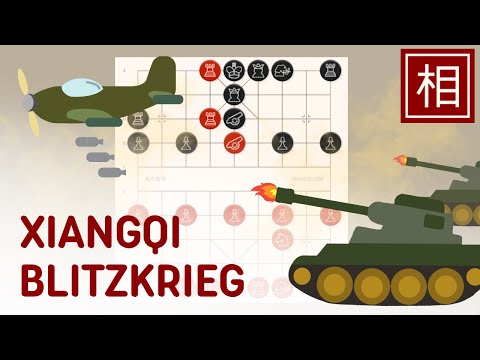 Crushing Opponent in 10 turns in Chinese Chess | Xiangqi Game Demonstration