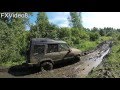 Land Rover Discovery I vs Nissan Pathfinder R51 - offroad - Корчева