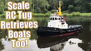 Ultimate Retrieval Boat! ProBoat Horizon Harbor 30Inch Tug RTR RC Boat | RC Driver