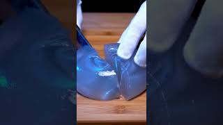 Cutting a phantom jelly with surreal precision #ai #asmr #abstract