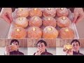 BOMBOLONI ALLA CREMA Ricetta Facile - Custard Filled Donuts Easy recipe