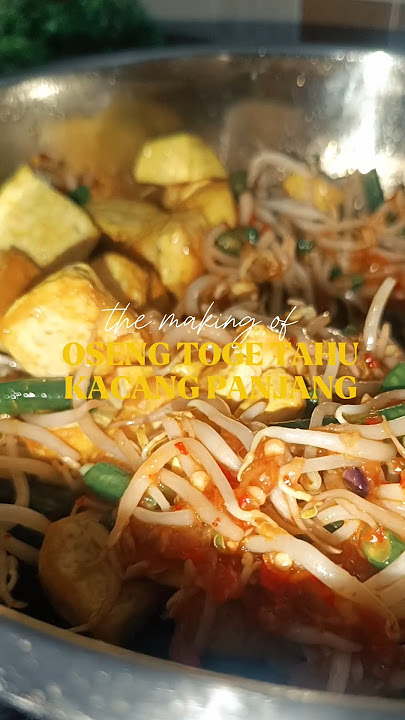 OSENG TOGE KACANG PANJANG #shorts #shortsvideo