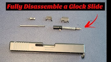 Hoe je een Glock-slede volledig demonteert