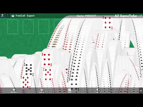 Microsoft Solitaire Collection; FreeCell Expert Gameplay #333; Table Poker Game 2020