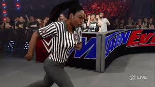 Celebrity Ref Aja Smith. is piss at Sonya got her revenge I thought she was gonna attack Sonya. Wealth