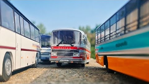 Realistic Diecast Model Of Mini SAVIEM Bus | Scale Models | Model Bus | Auto Legends