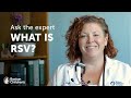 What is respiratory syncytial virus rsv and what are its symptoms  boston childrens hospital