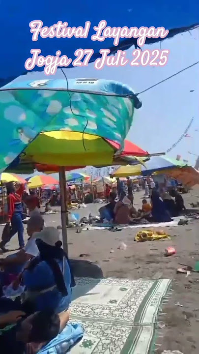 Festival Layang-layang International di Pantai Parangkusumo Jogjakarta 27 Juli 2025