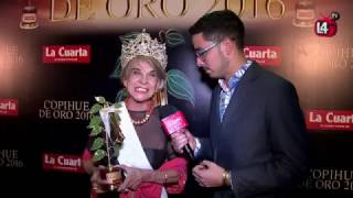 Gabi Hernández es la primer "Reina del Copihue de Oro"